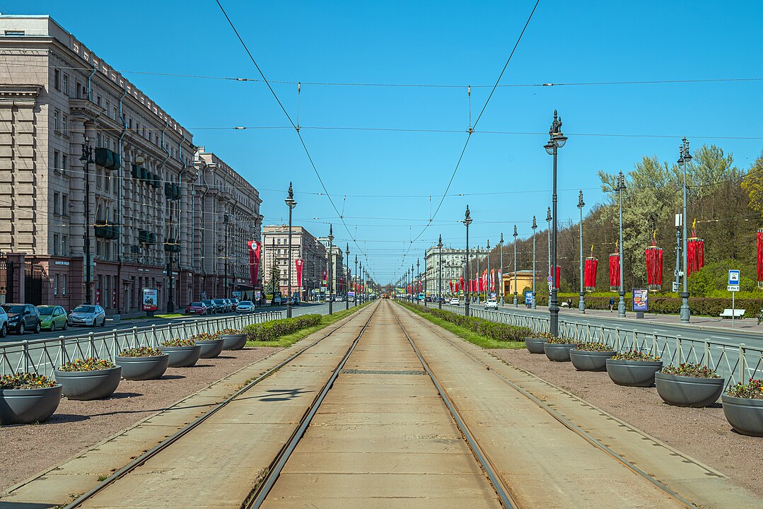 Moscow Avenue, Saint Petersburg, Russia
