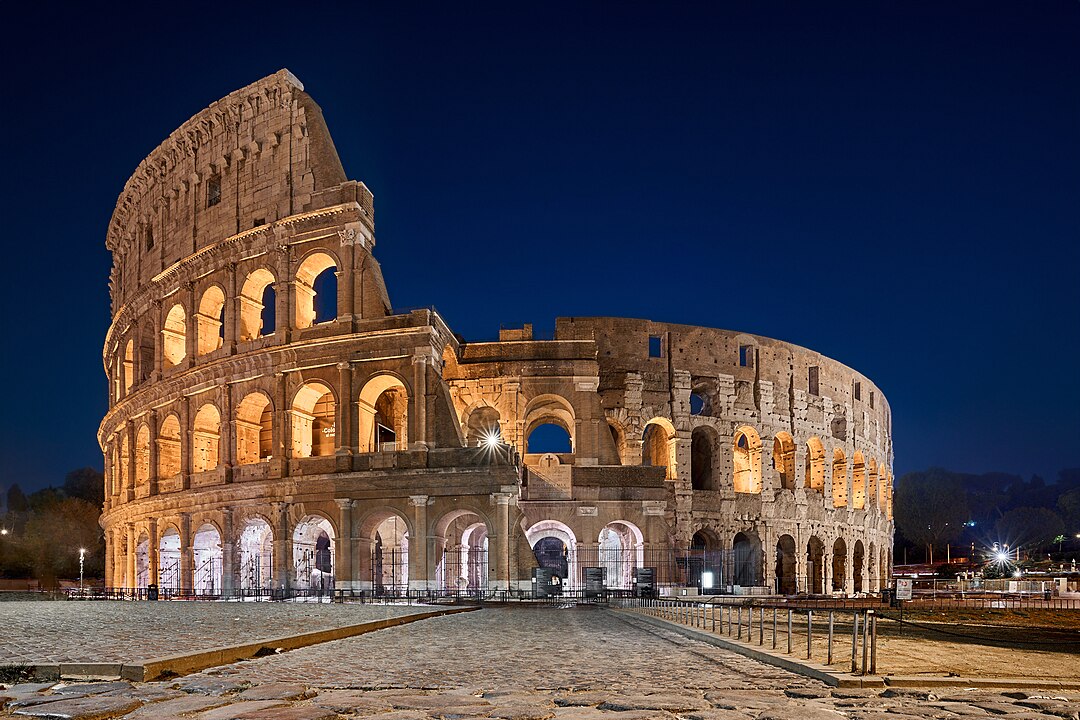 Colosseum’s Machinery And Crowd Flow, Italy