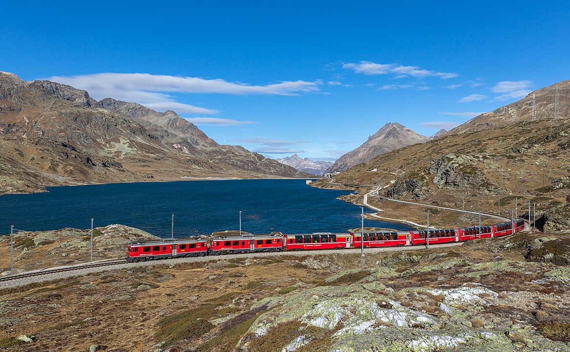 Bernina Express, Switzerland to Italy