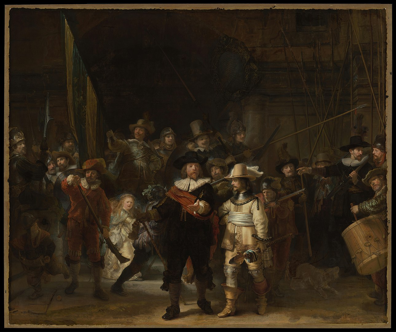 Rembrandt’s 1642 masterpiece The Night Watch