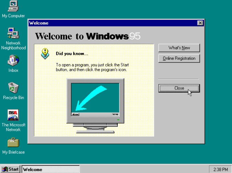 1995 Windows 95 Launch, 30 Years
