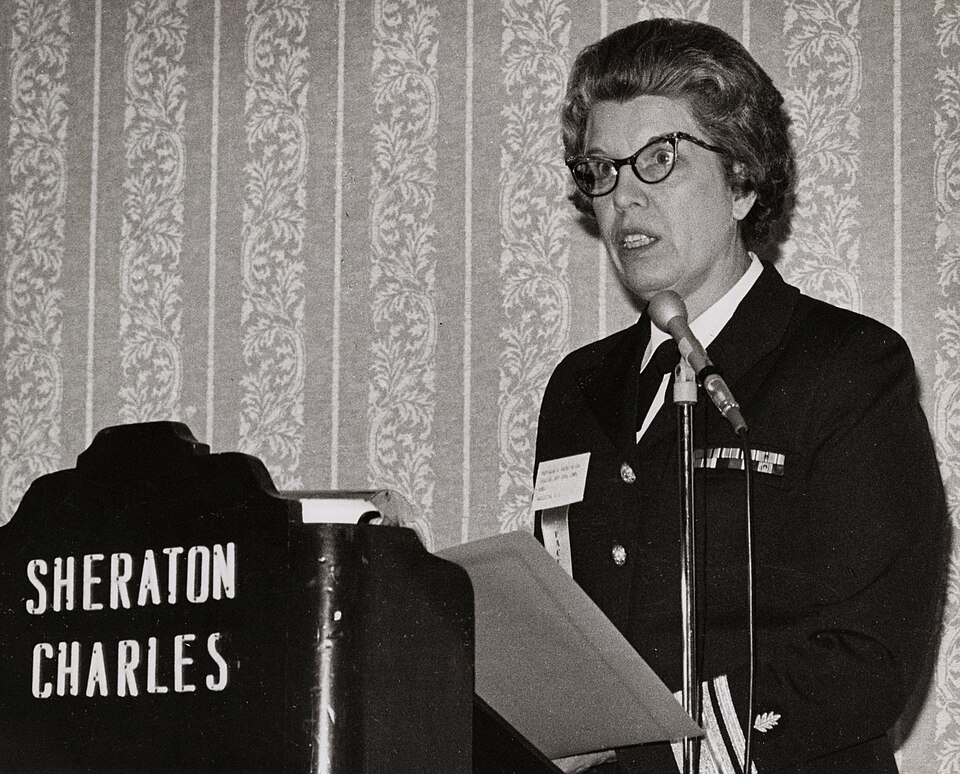 Alene Duerk Becomes First Female Navy Admiral