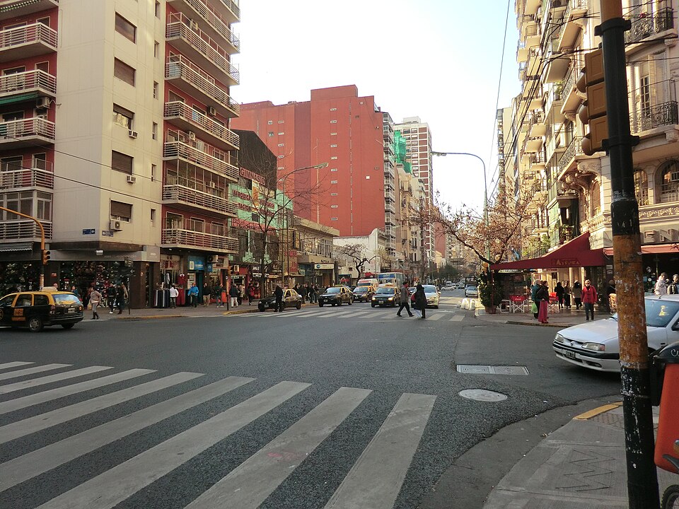 Rivadavia Avenue, Buenos Aires, Argentina