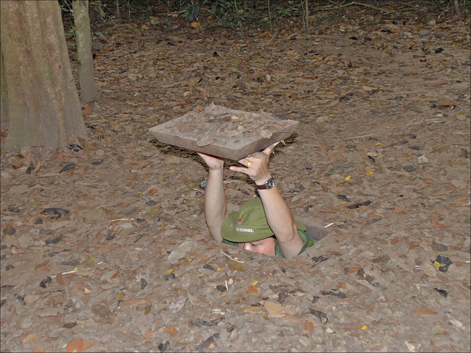 Cu Chi Tunnels, Vietnam