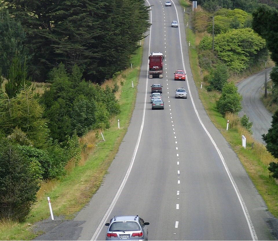 Kaikōura Coast, State Highway 1, New Zealand