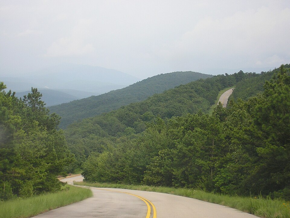 Talimena National Scenic Byway - OK and AR