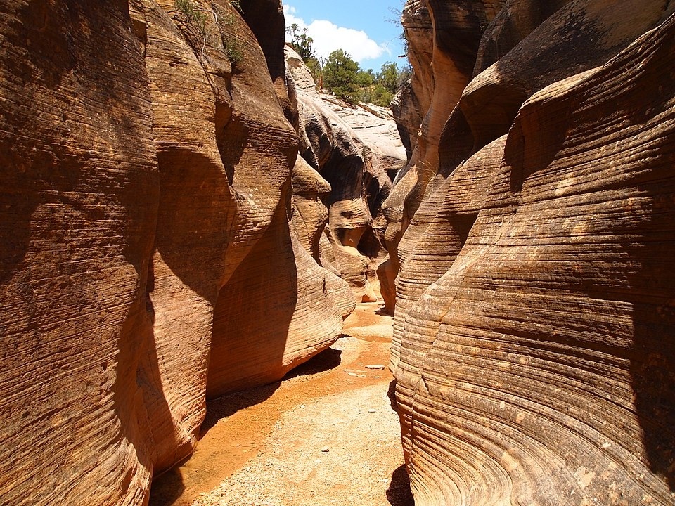Slot Canyon Scramble, Grand Staircase, Utah