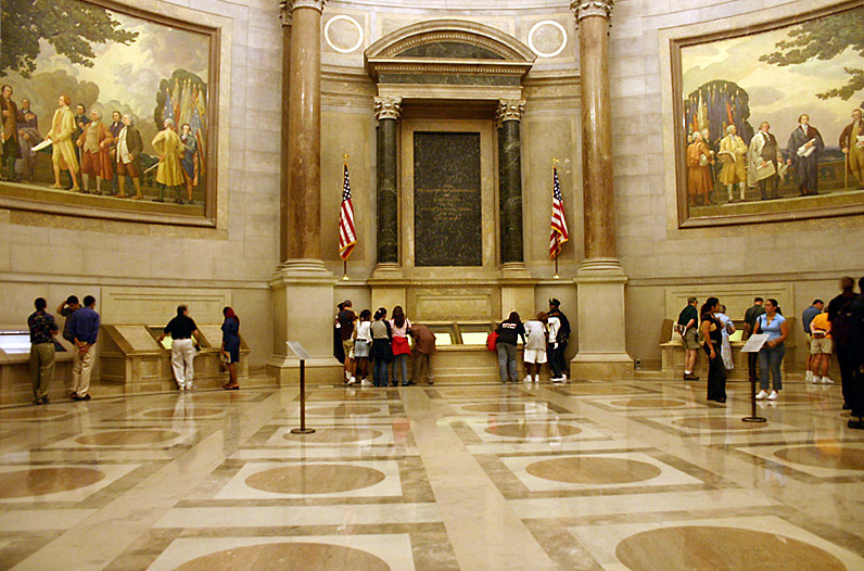 National Archives Rotunda, Washington, D.C., USA