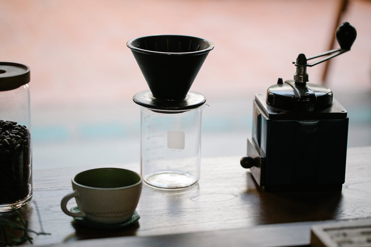 Hand-Crank Coffee Grinder