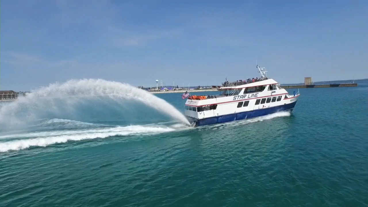 Mackinac Island Boats, Michigan