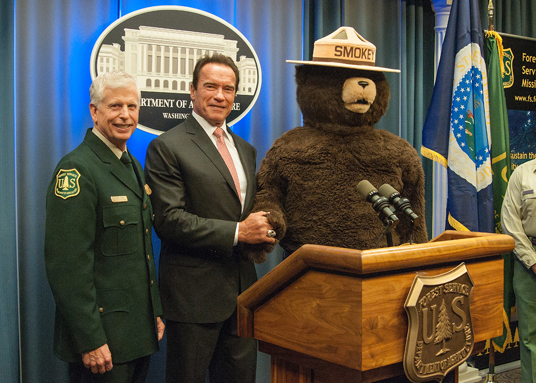 Smokey Bear, the Fire Prevention Symbol