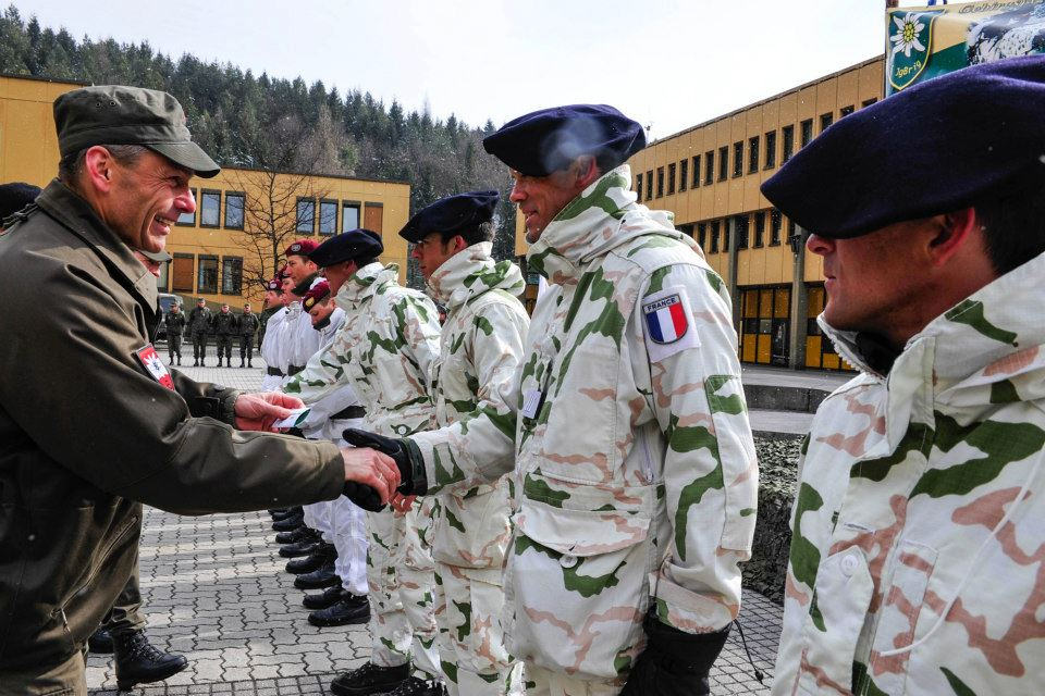 Mountain Troops, Chasseurs Alpins Train High