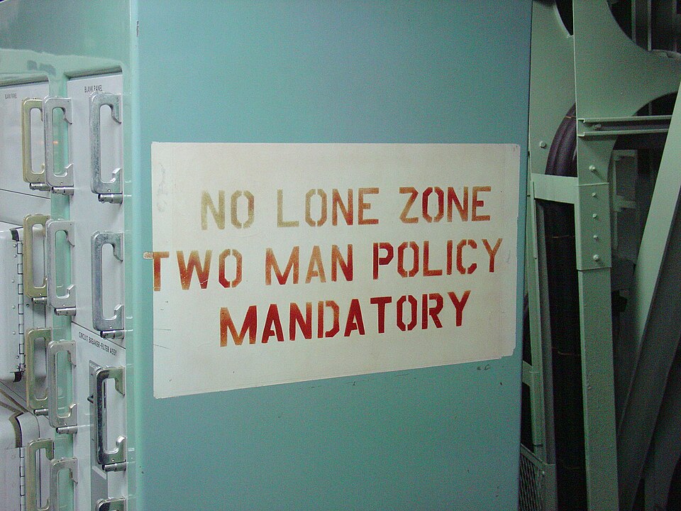 Two Person Control Around Nuclear Weapons