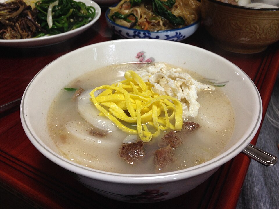Tteokguk Rice Cake Soup