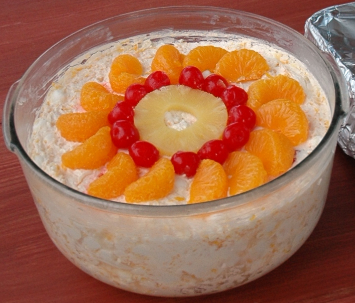 Ambrosia Salad, Lightened