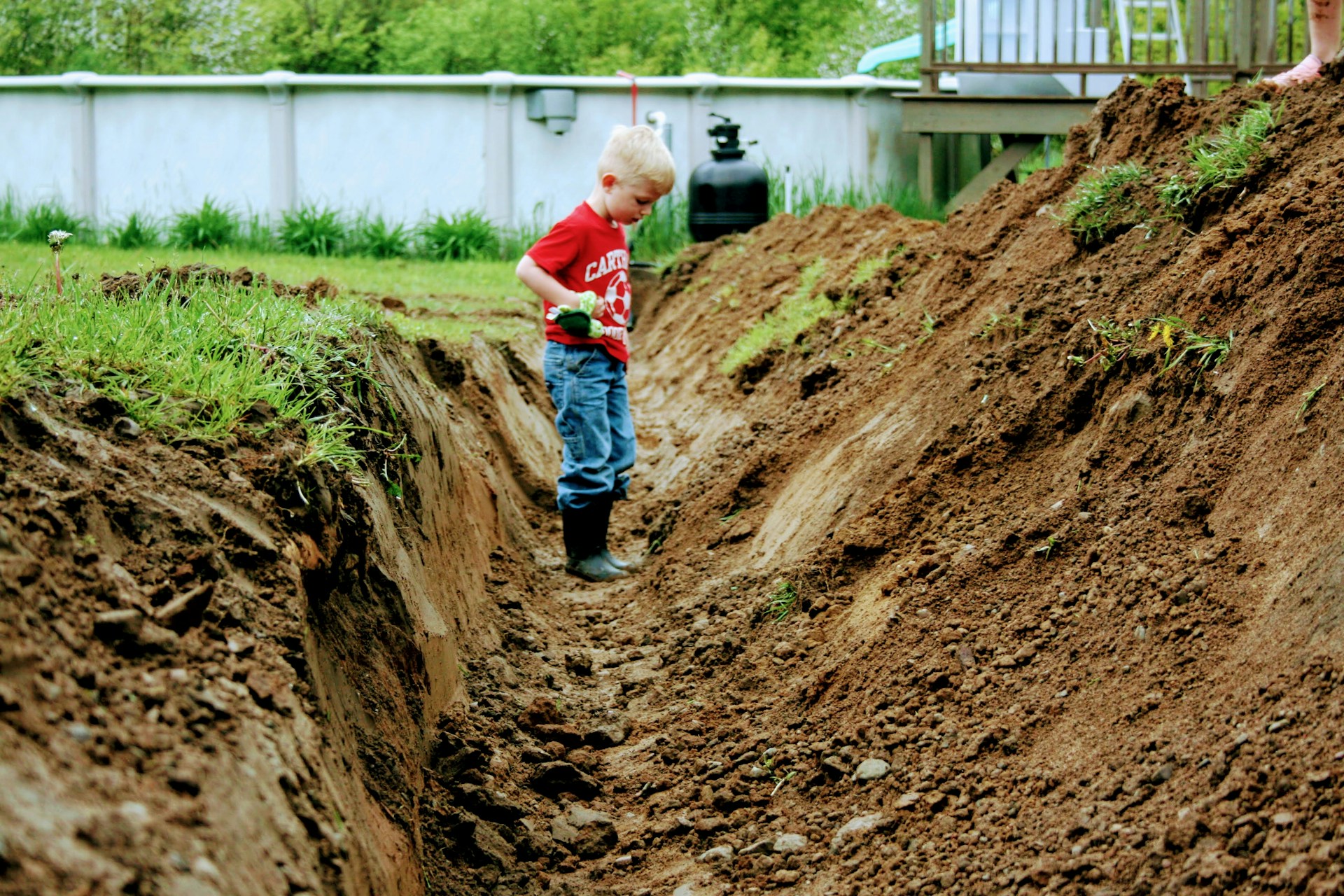 Grading Yards And Irrigation Backflow