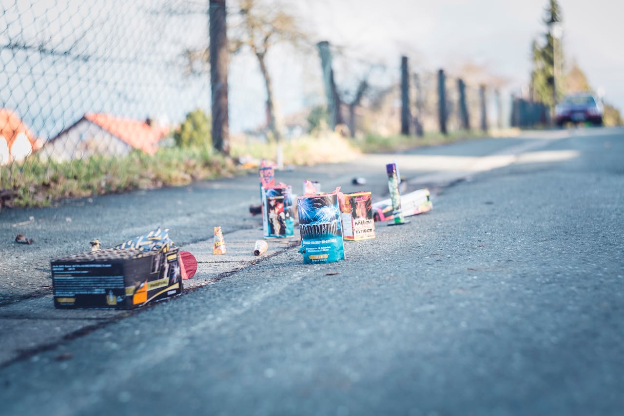 Curbside Litter And Spent Vapes