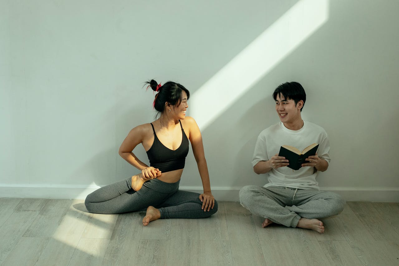 Torso And Feet Point Toward Connection