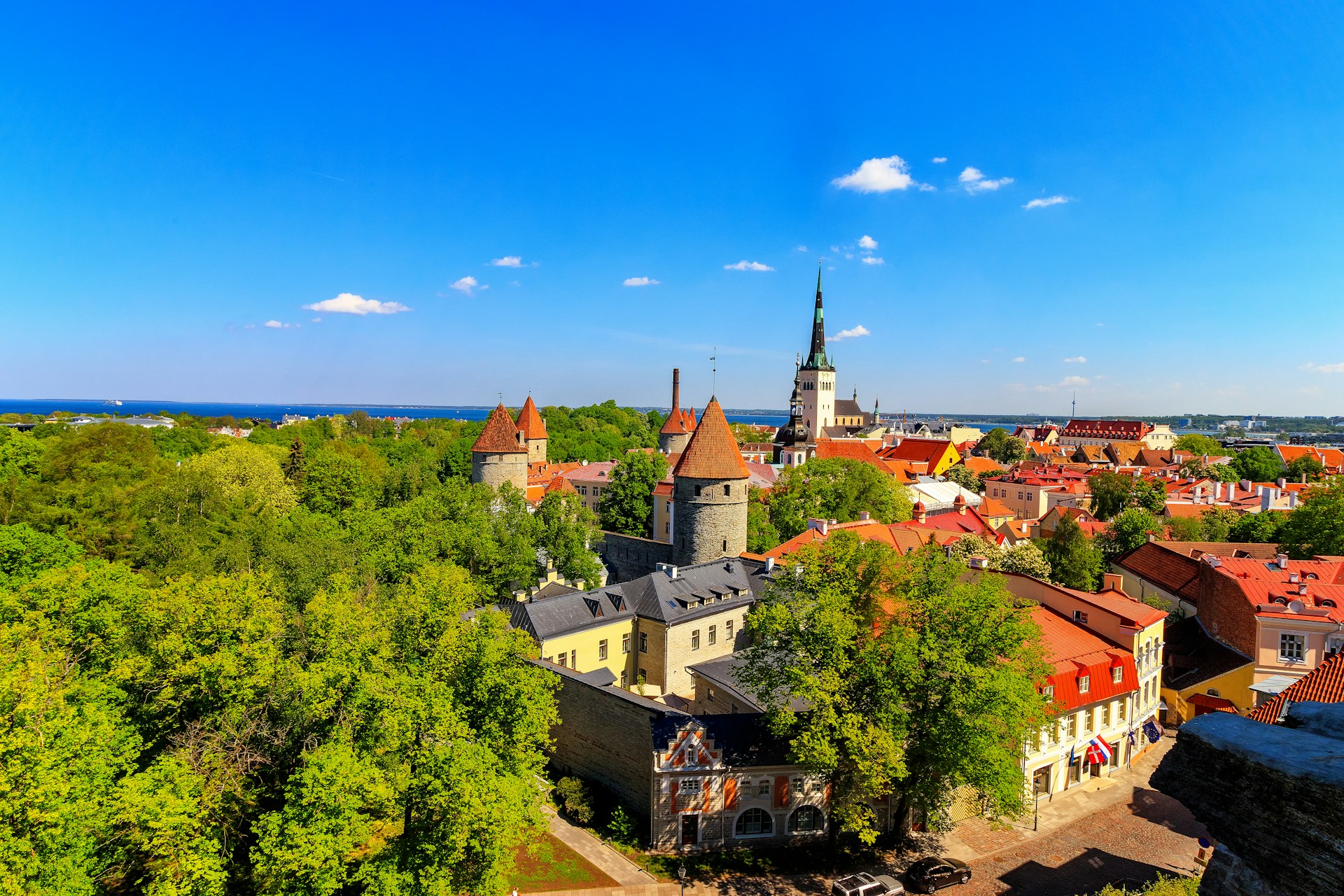 Tallinn Old Town, Estonia