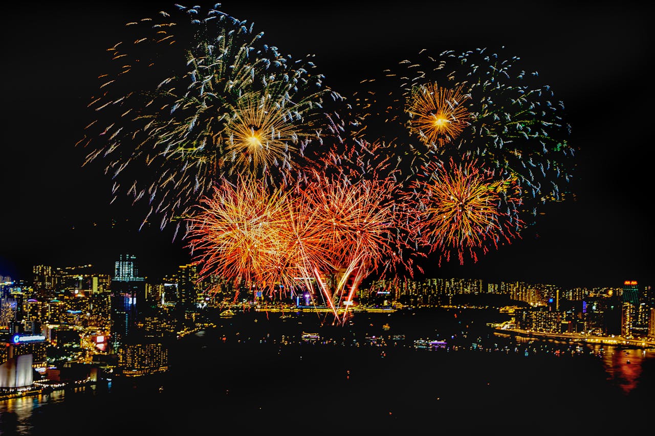 Fireworks at Midnight