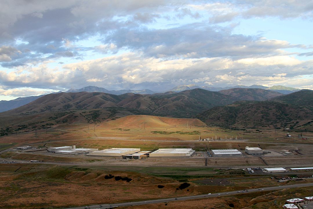 Utah Data Center On The Edge Of Bluffdale