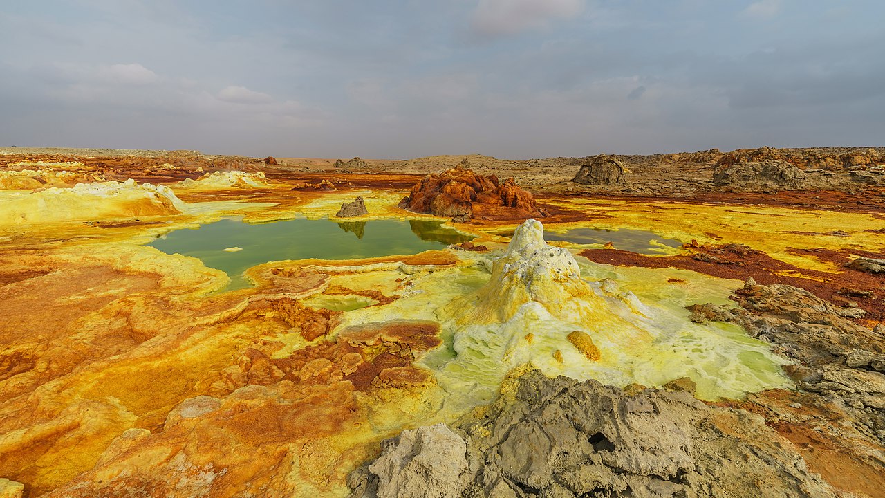 Dallol, Danakil Depression