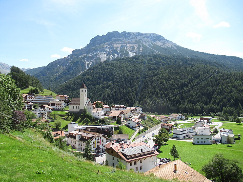 Curon Venosta, Lake Resia, Italy