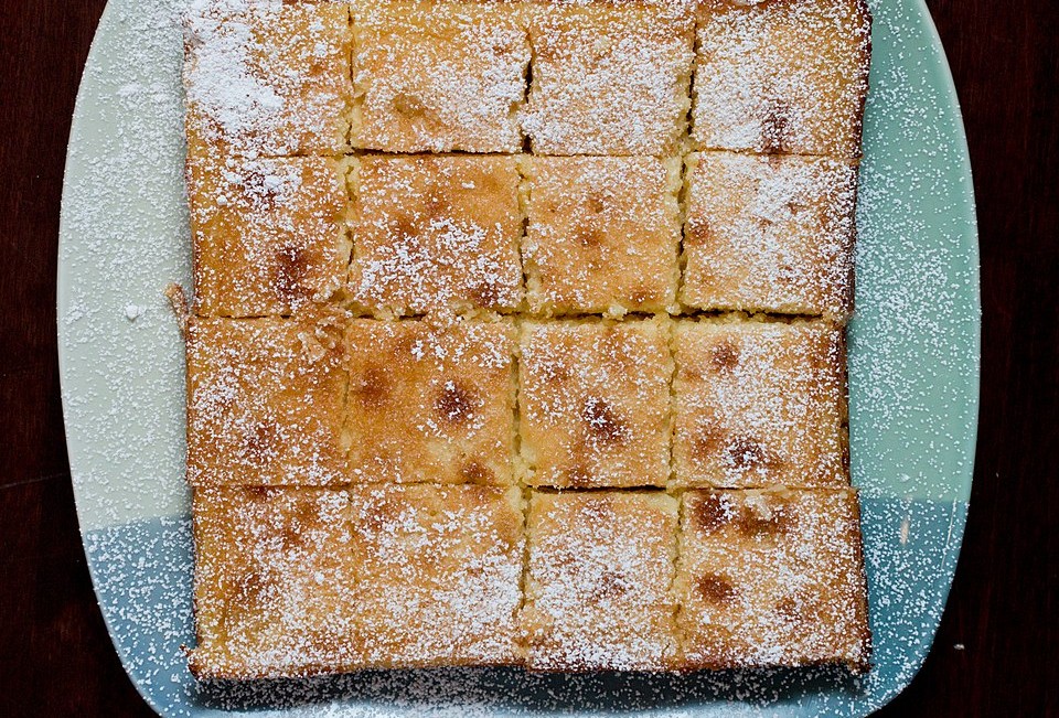 Lemony Brown Sugar Shortbread Bars