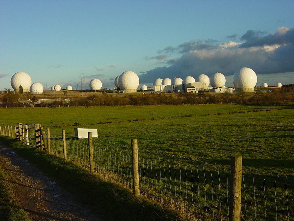 RAF Menwith Hill In England’s Green Hills
