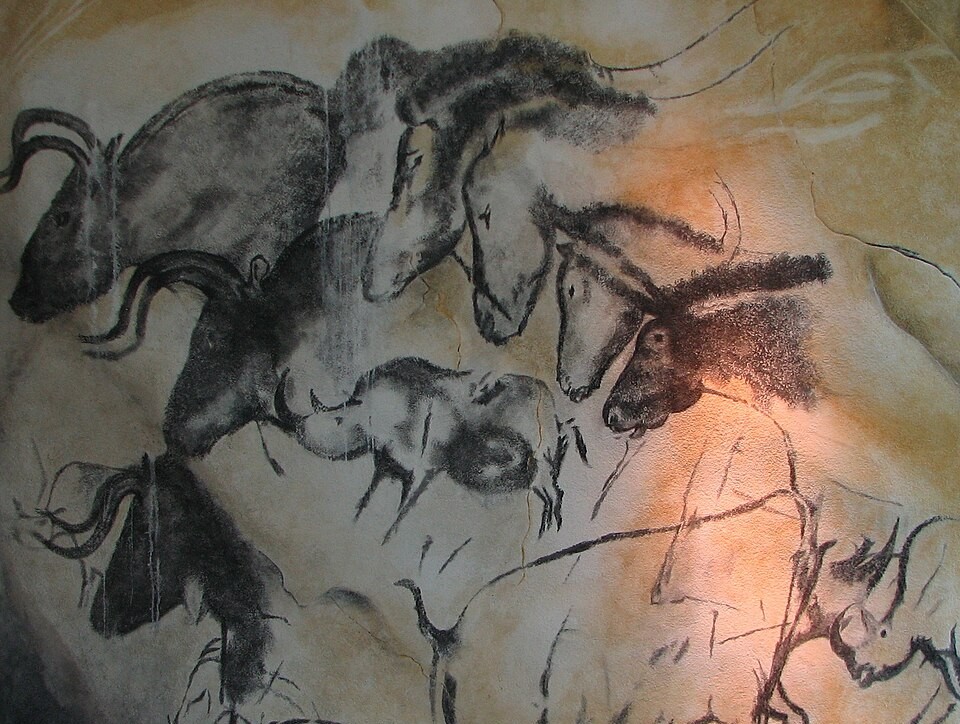 Chauvet Cave, Lions Frozen In The Dark