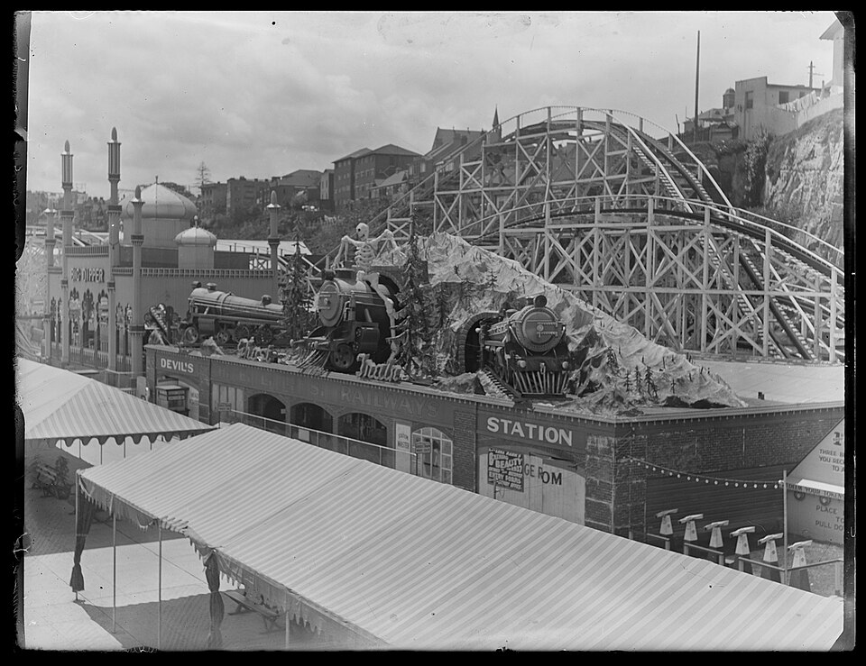 Ghost Train, Luna Park Sydney, Australia