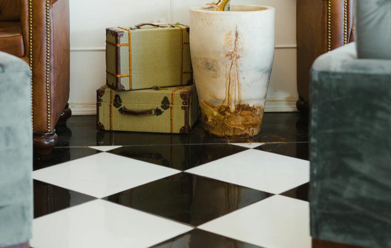Checkerboard Floors And Rugs