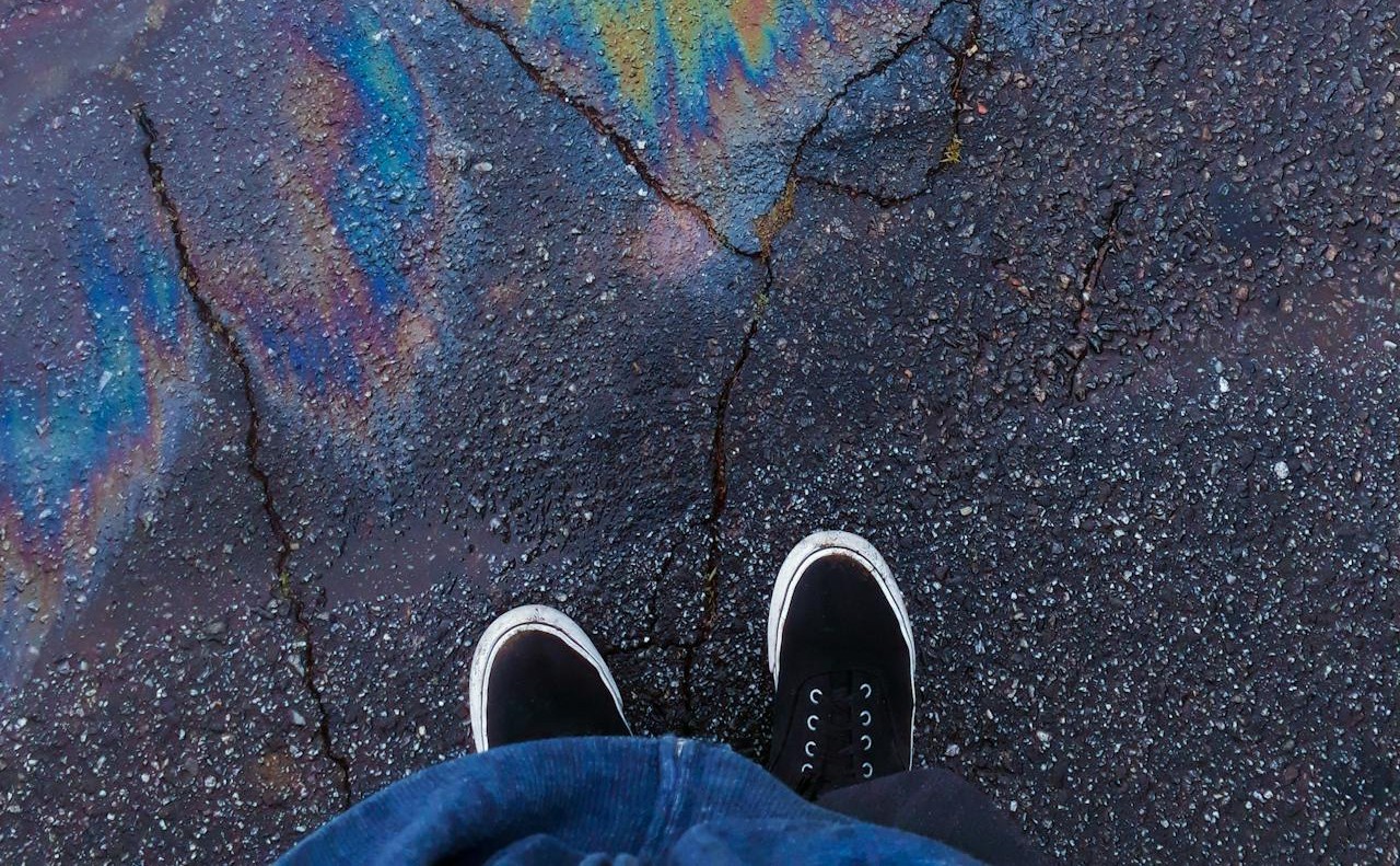 Fresh Cracks In Slopes, Roads, Or Walls