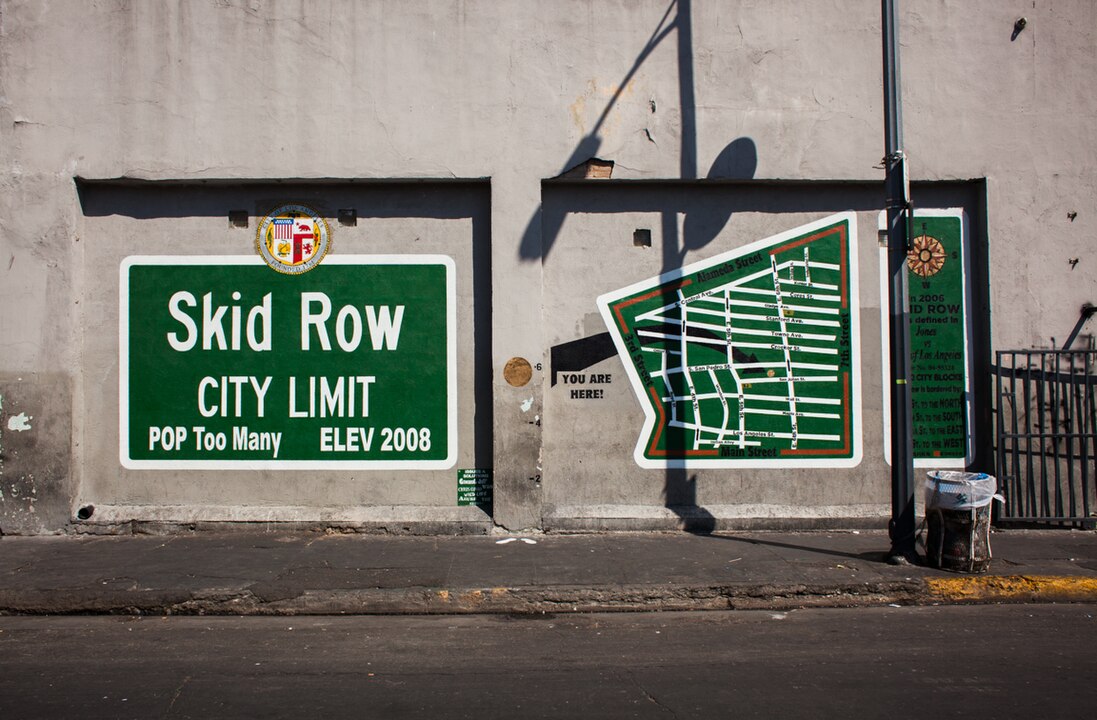 Skid Row, Los Angeles, California