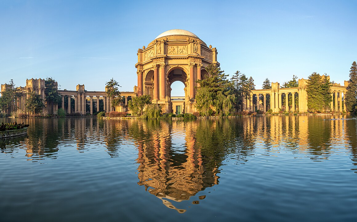 The Palace Of Fine Arts’ Lagoon And Light