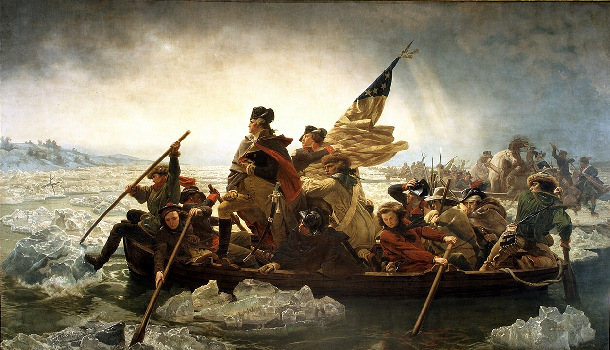 Washington Crosses the Delaware in a Winter Storm (Night of Dec. 25 to 26, 1776)