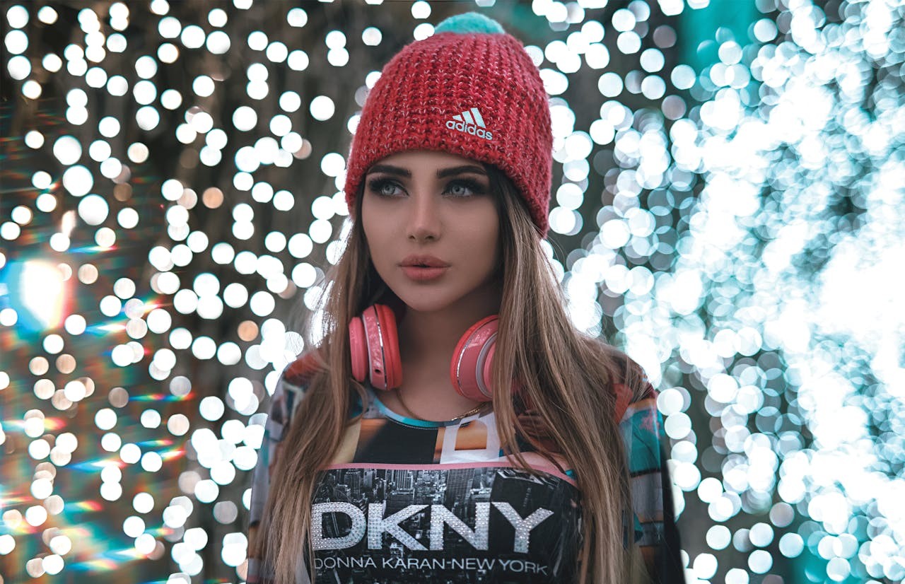 Scarves And Hoods Layered Over Headphones