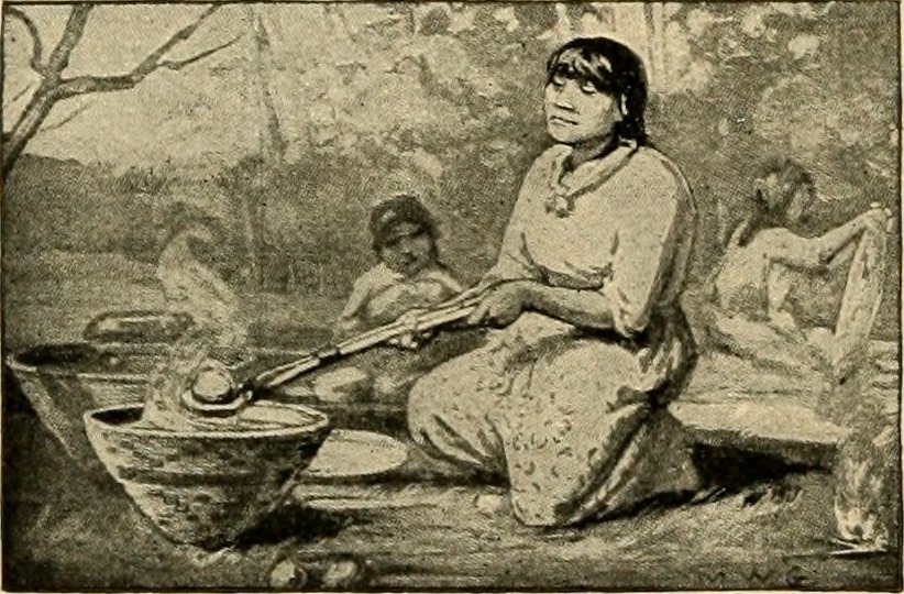 Stone boiling method