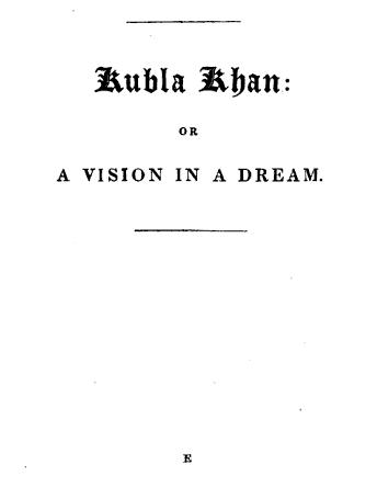 Kubla_Khan_titlepage