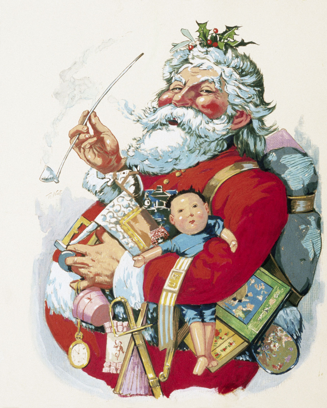 Santa Claus In North America