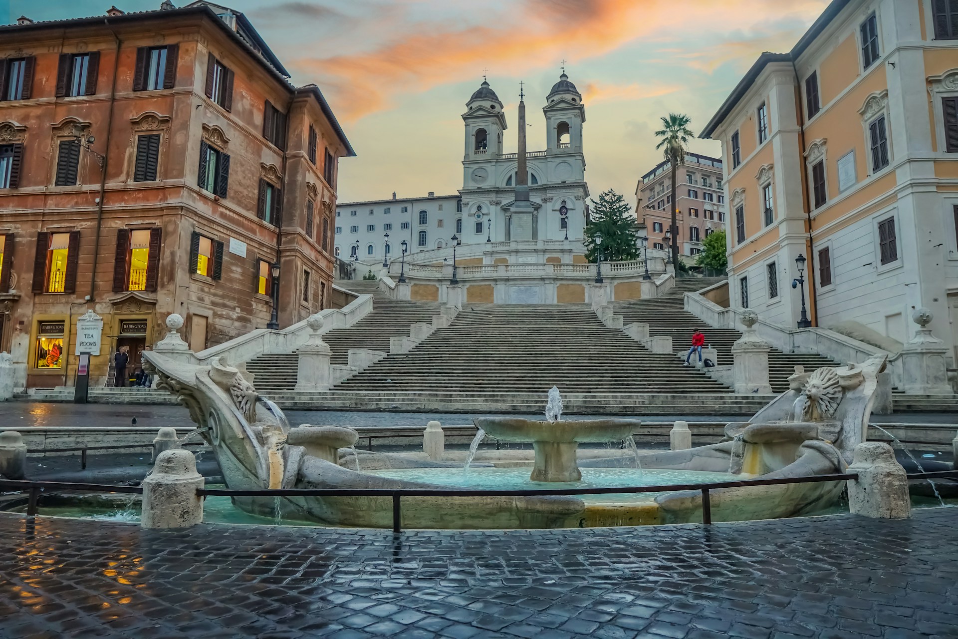 Rome’s Spanish Steps Sitting Ban
