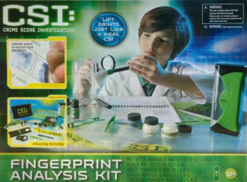 CSI Fingerprint Examination Kit