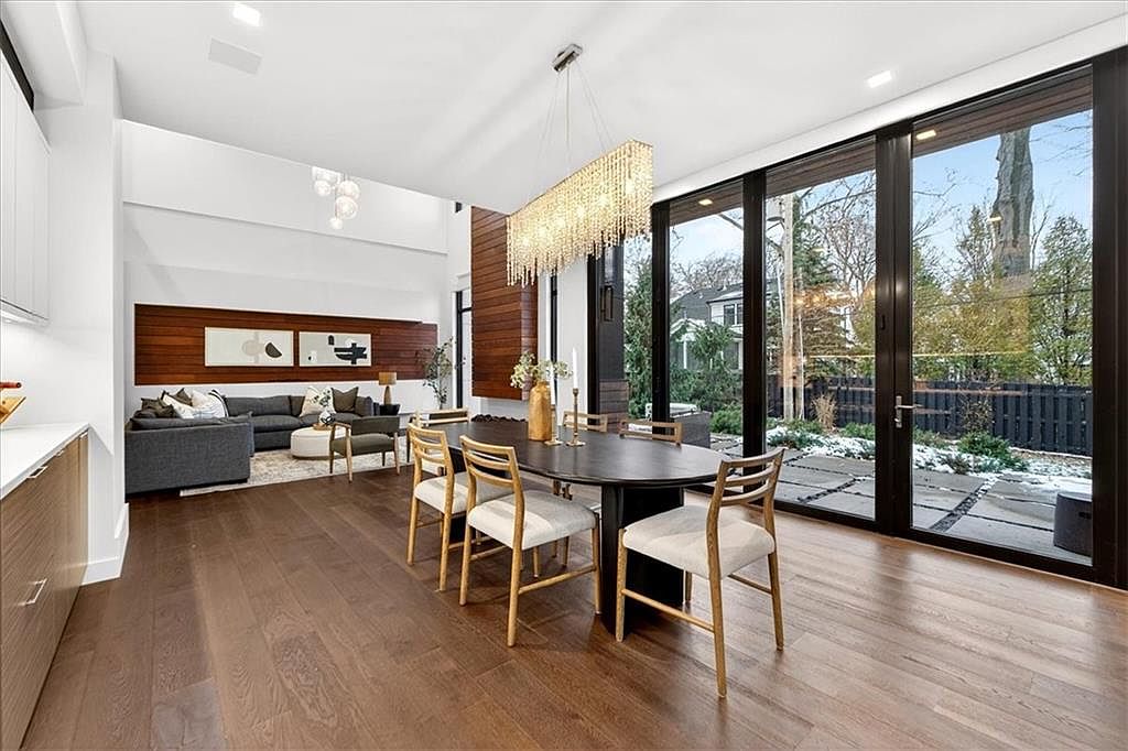 Dining area elegance