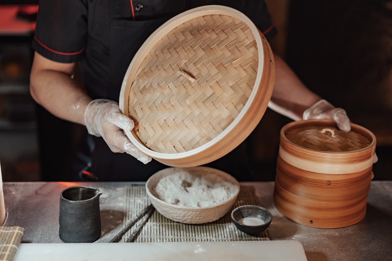 Bamboo tube sticky rice