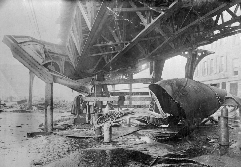 The Great Molasses Flood in Boston