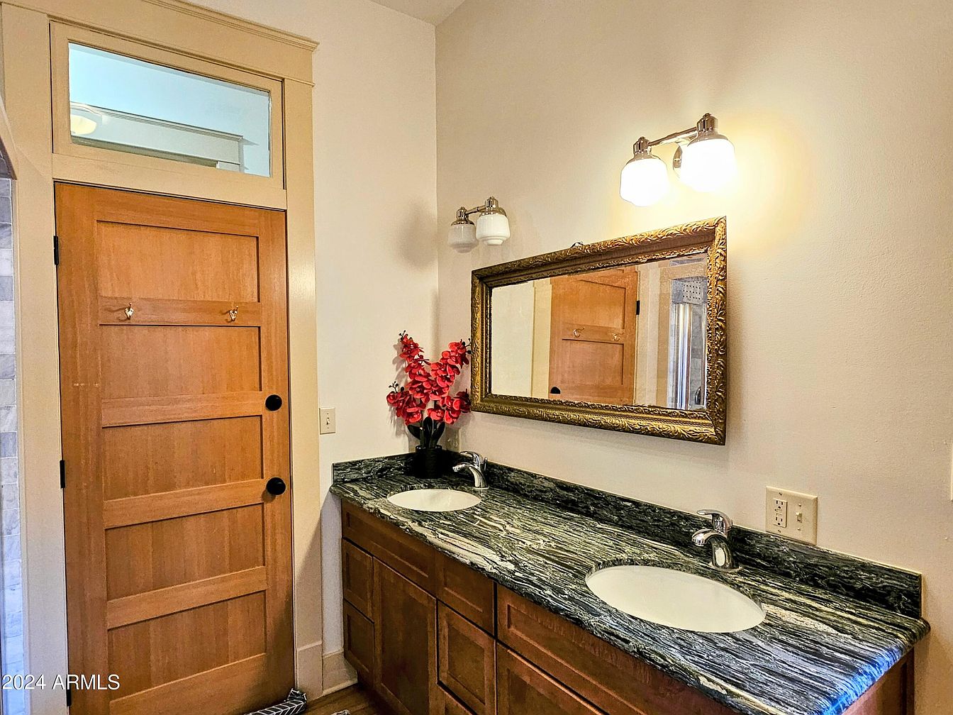 Elegant bathroom space