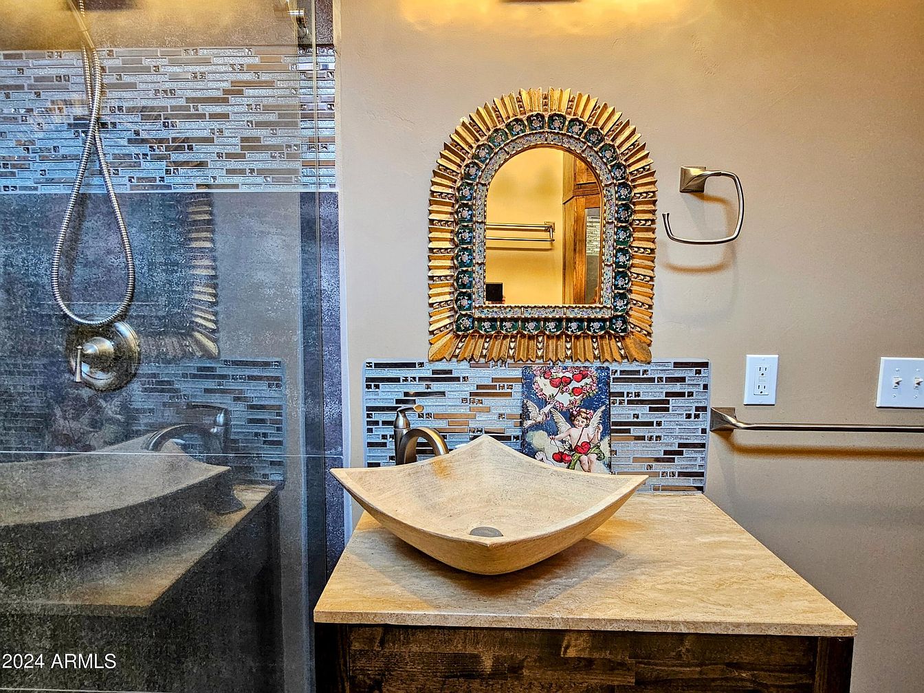 Stylish bathroom details