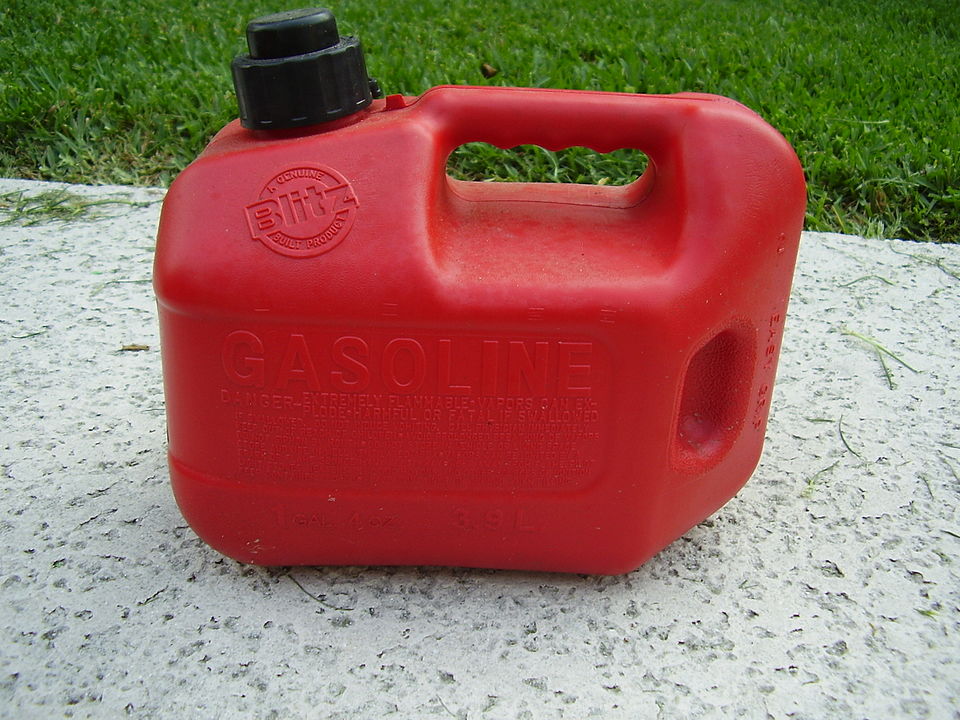 Gasoline And Solvents Stored Loose