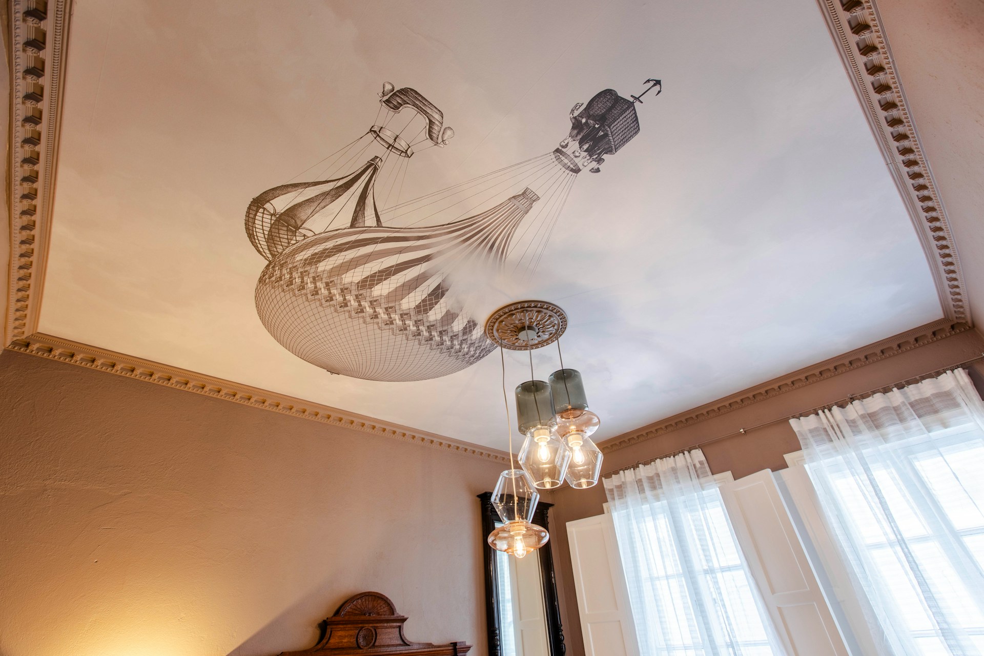 Wallpaper or Mural Overhead