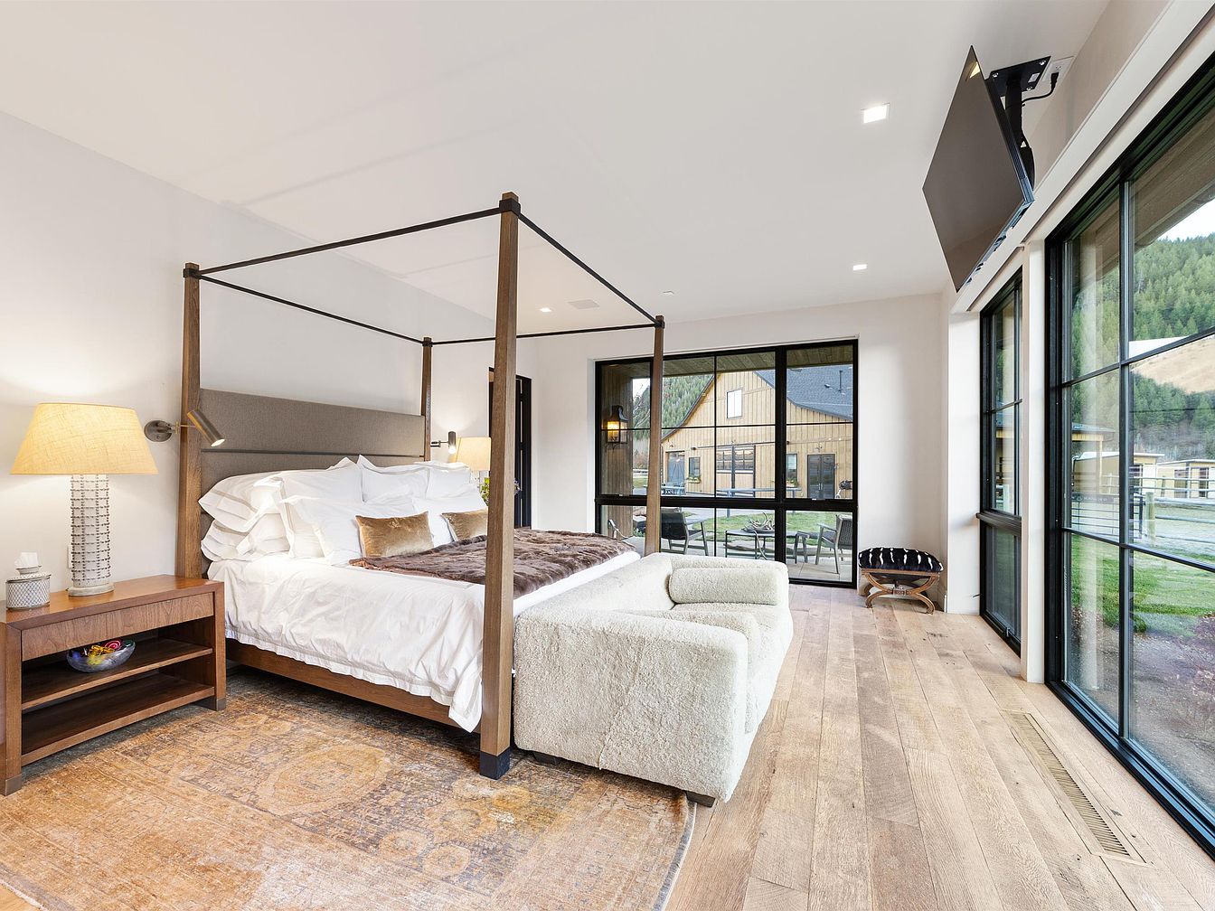 Master bedroom retreat